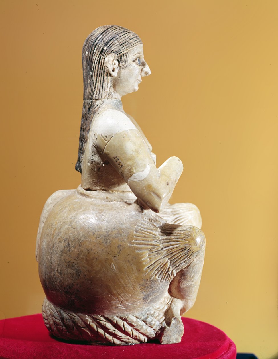 Il cantante, Ur-Nina (vista di profilo), c.2800-2300 a.C. da Mesopotamian