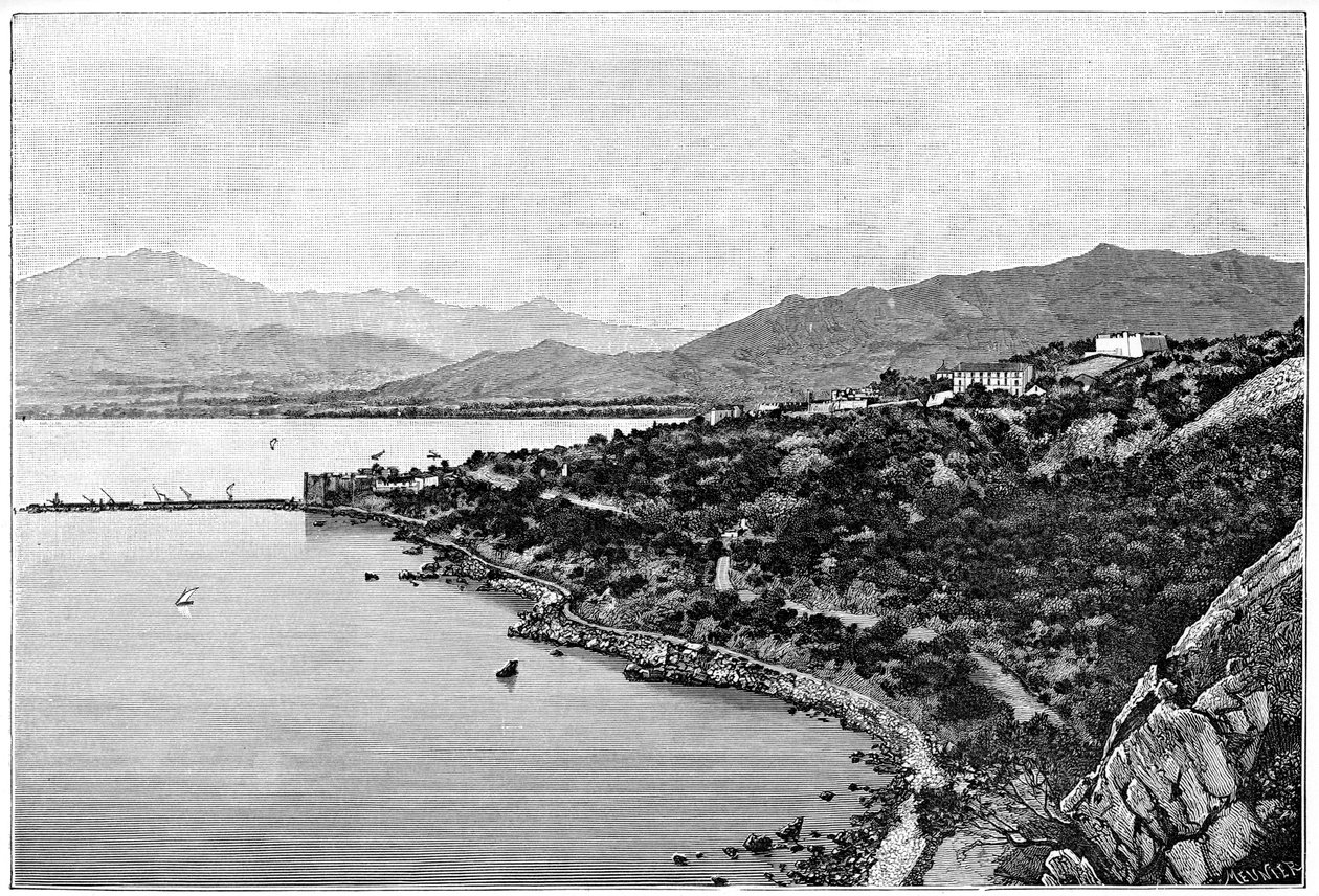 Veduta di Stora Bay da Meunier