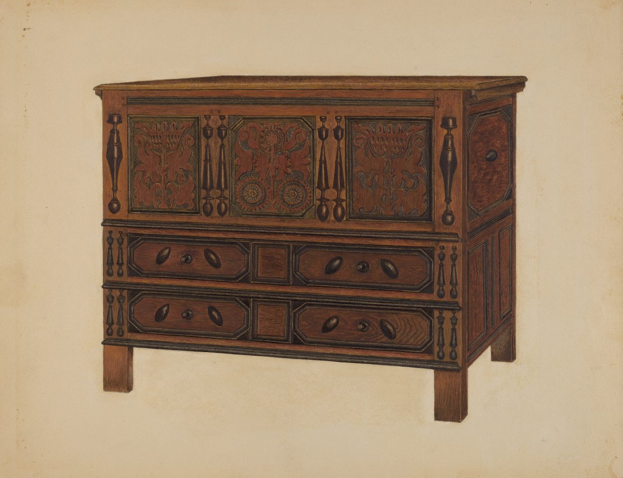 Cassapanca, probabilmente 1937 da Meyer Goldbaum