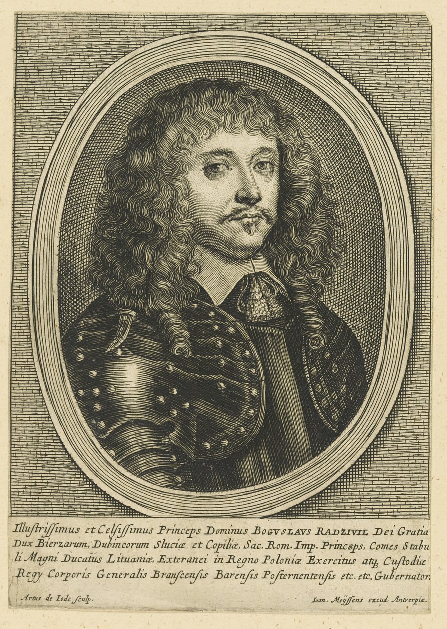 Ritratto di Boguslaw Radziwill 1620-1669, c. 1650 da Meyssens