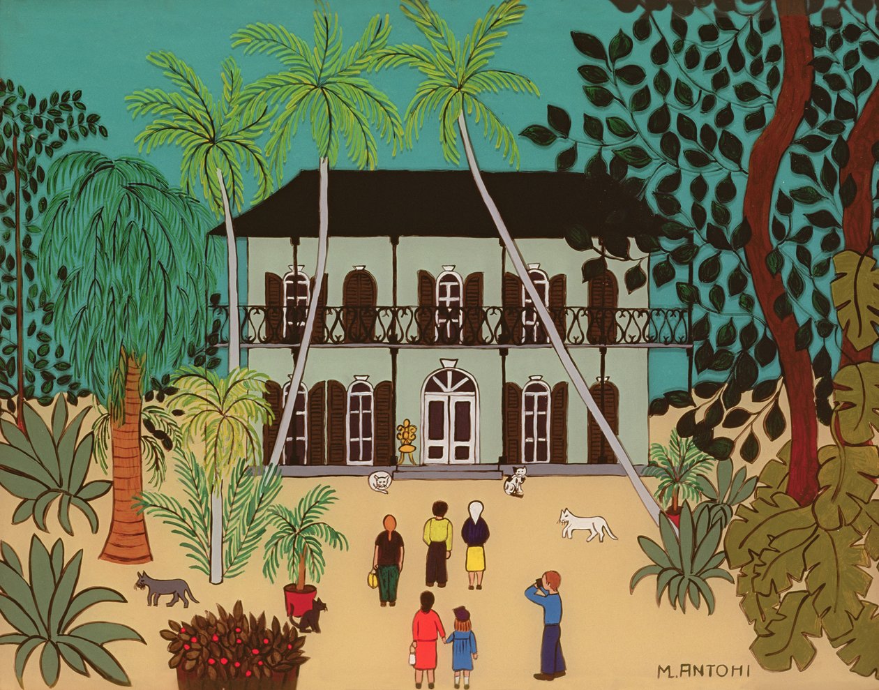 Casa di Hemingway, Key West, Florida da Micaela Antohi
