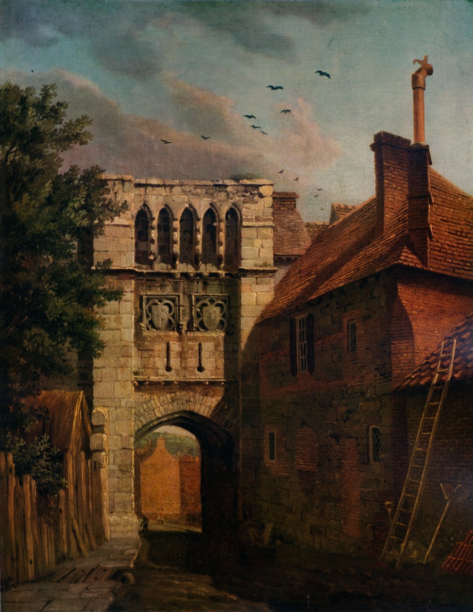 Porta Ovest, Winchester, 1779 da Michael Angelo Rooker