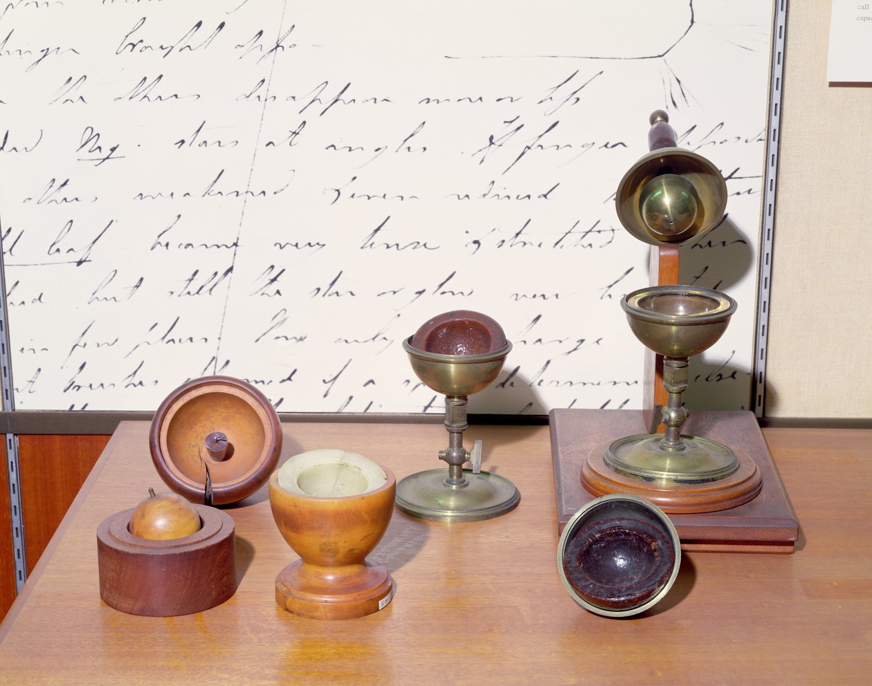 Condensatore sferico di Faraday, 1837 circa (tecnica mista) da Michael Faraday