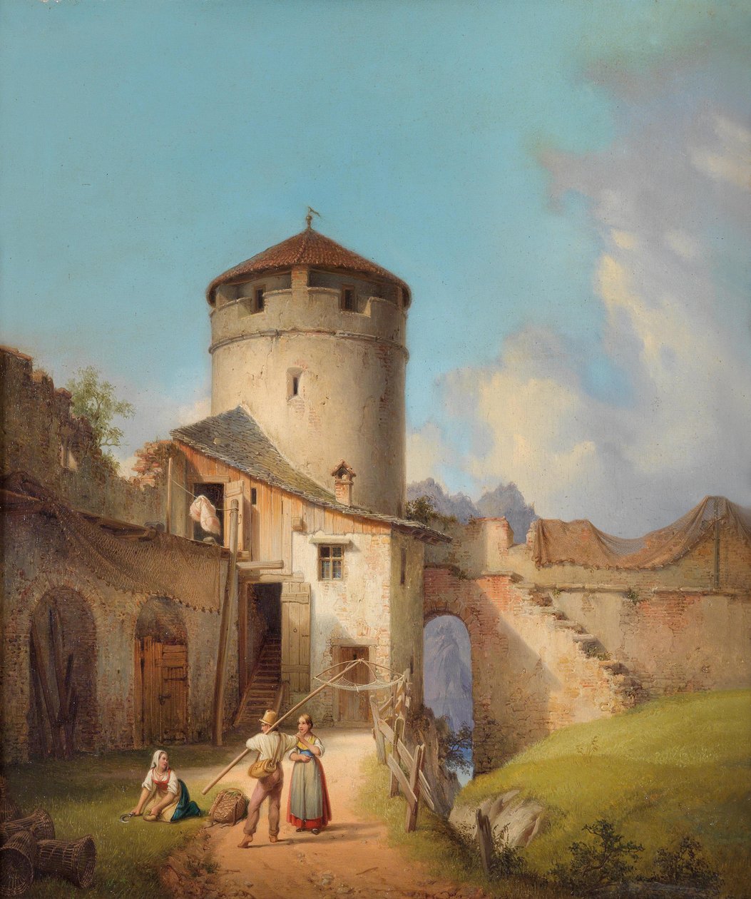 Parte di Kelheim sul Danubio da Michael Neher