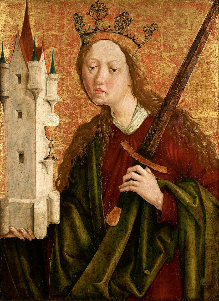 Santa Barbara da Michael Pacher (Werkstatt)