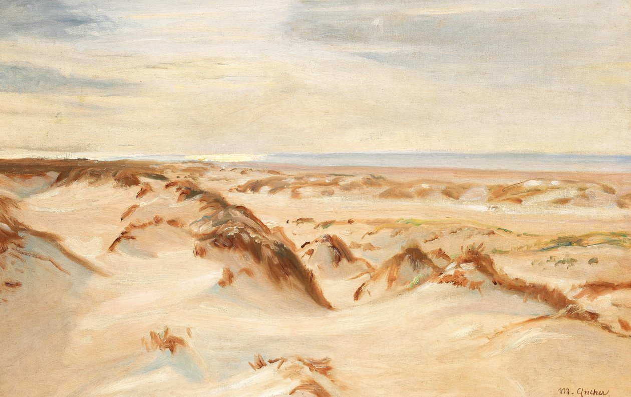 Dune, Skagen. da Michael Peter Ancher