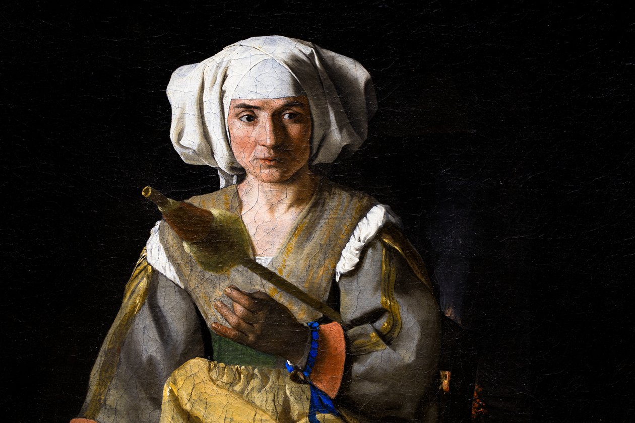 Filatoio (dettaglio) da Michael Sweerts