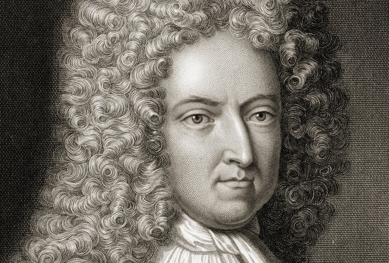 Daniel Defoe (dettaglio) da Michael Vandergucht