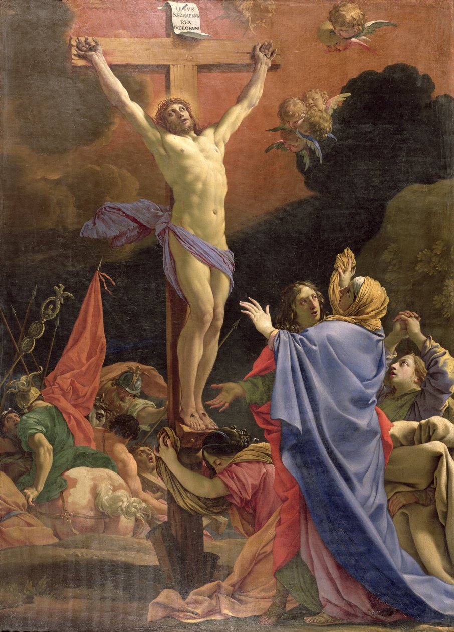 Cristo sulla croce da Michel Dorigny