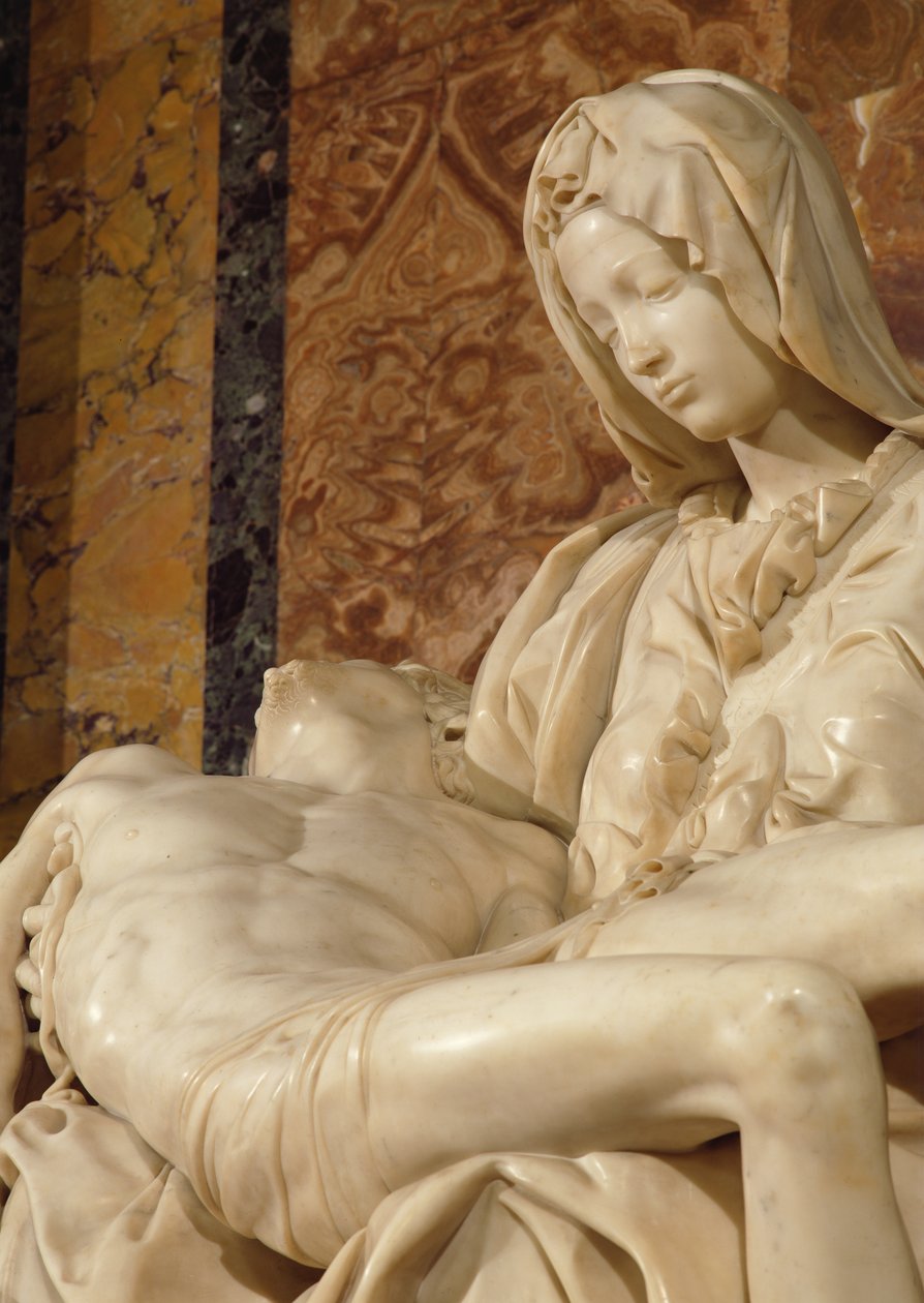 Pietà, 1498-99 da Michelangelo Buonarroti