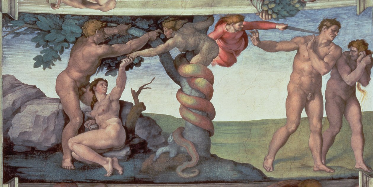 Soffitto della Cappella Sistina (1508-12): La Caduta dell