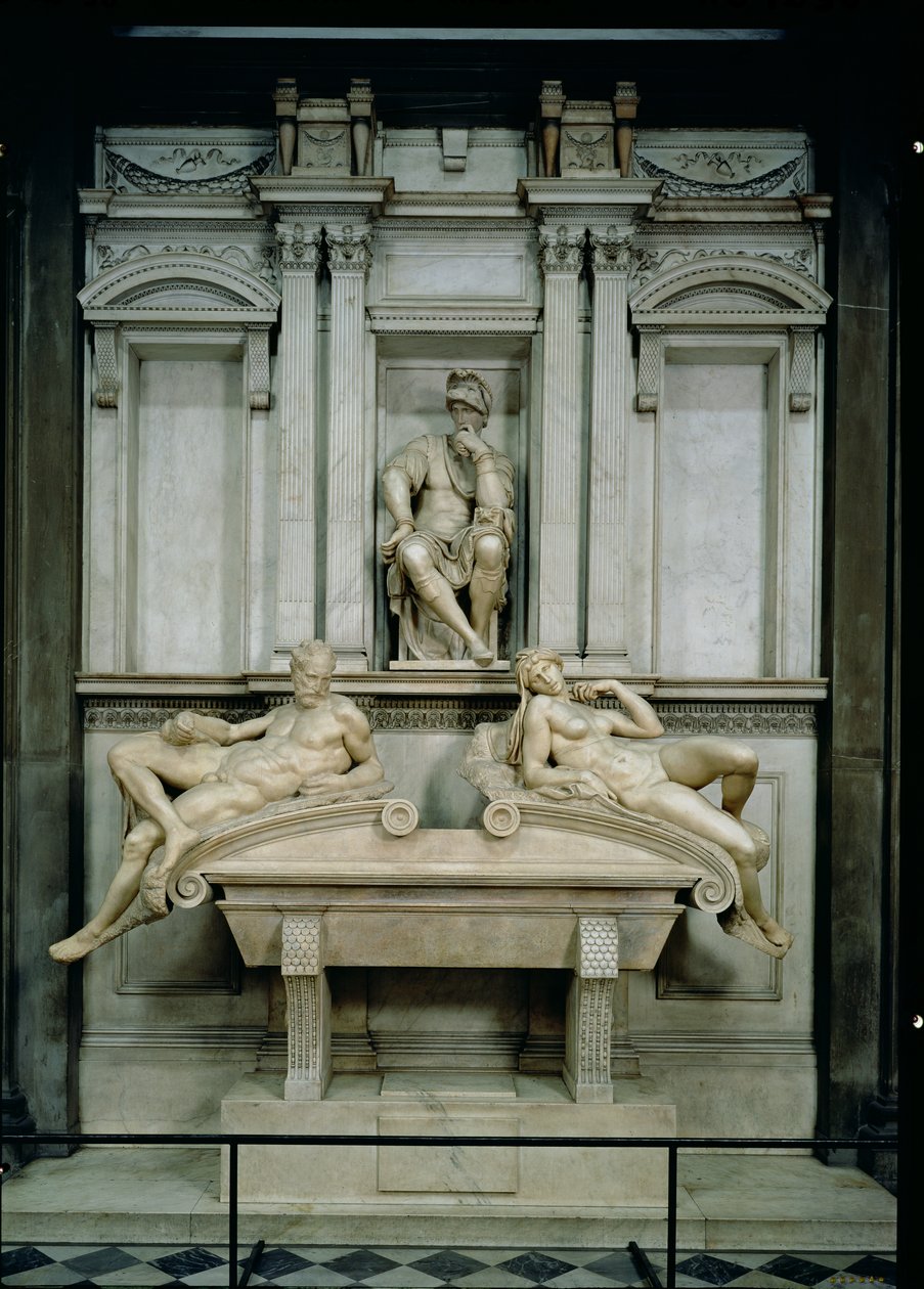 Tomba di Lorenzo de Medici, 1520-34 da Michelangelo Buonarroti