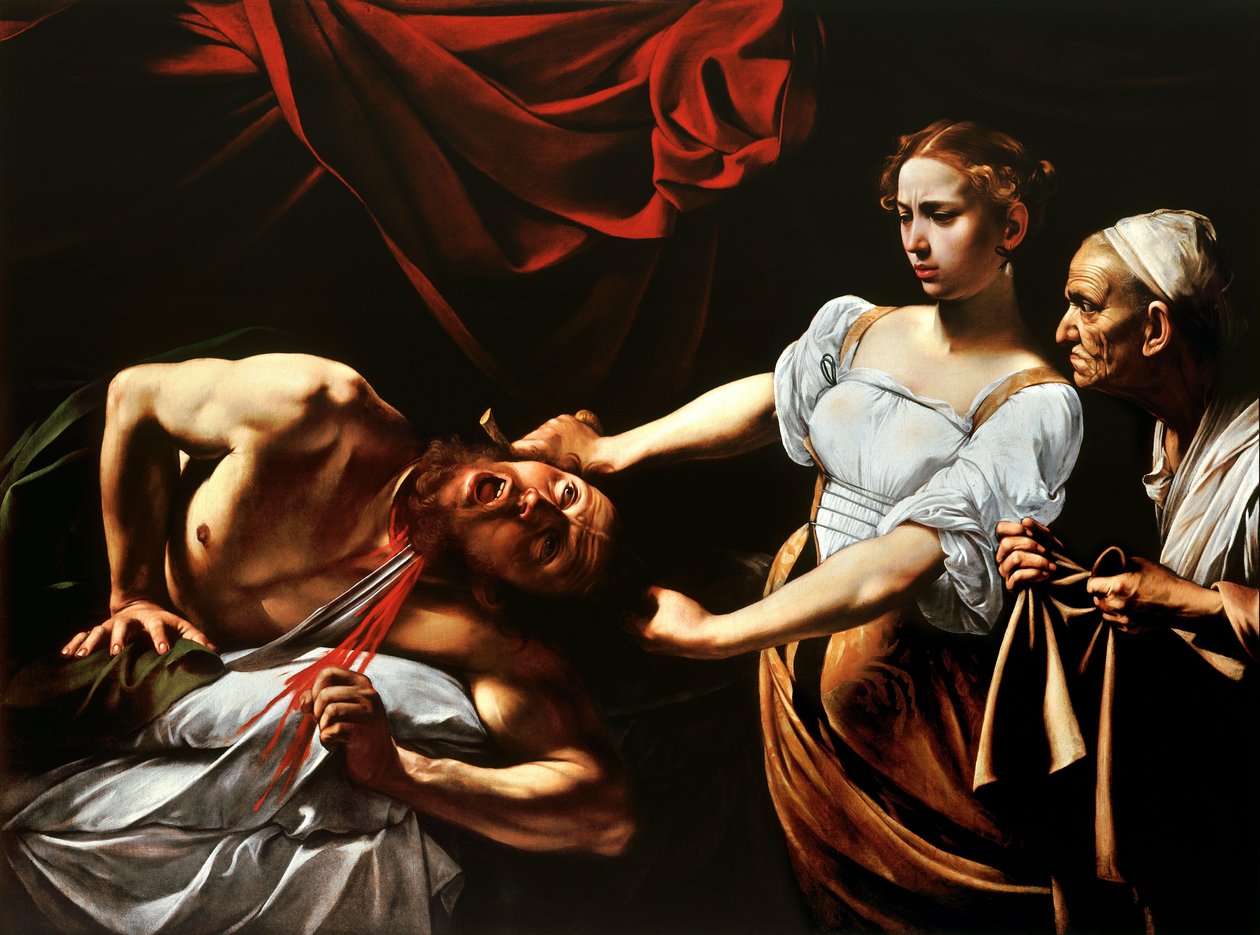 Giuditta che decapita Oloferne da Michelangelo Merisi Caravaggio