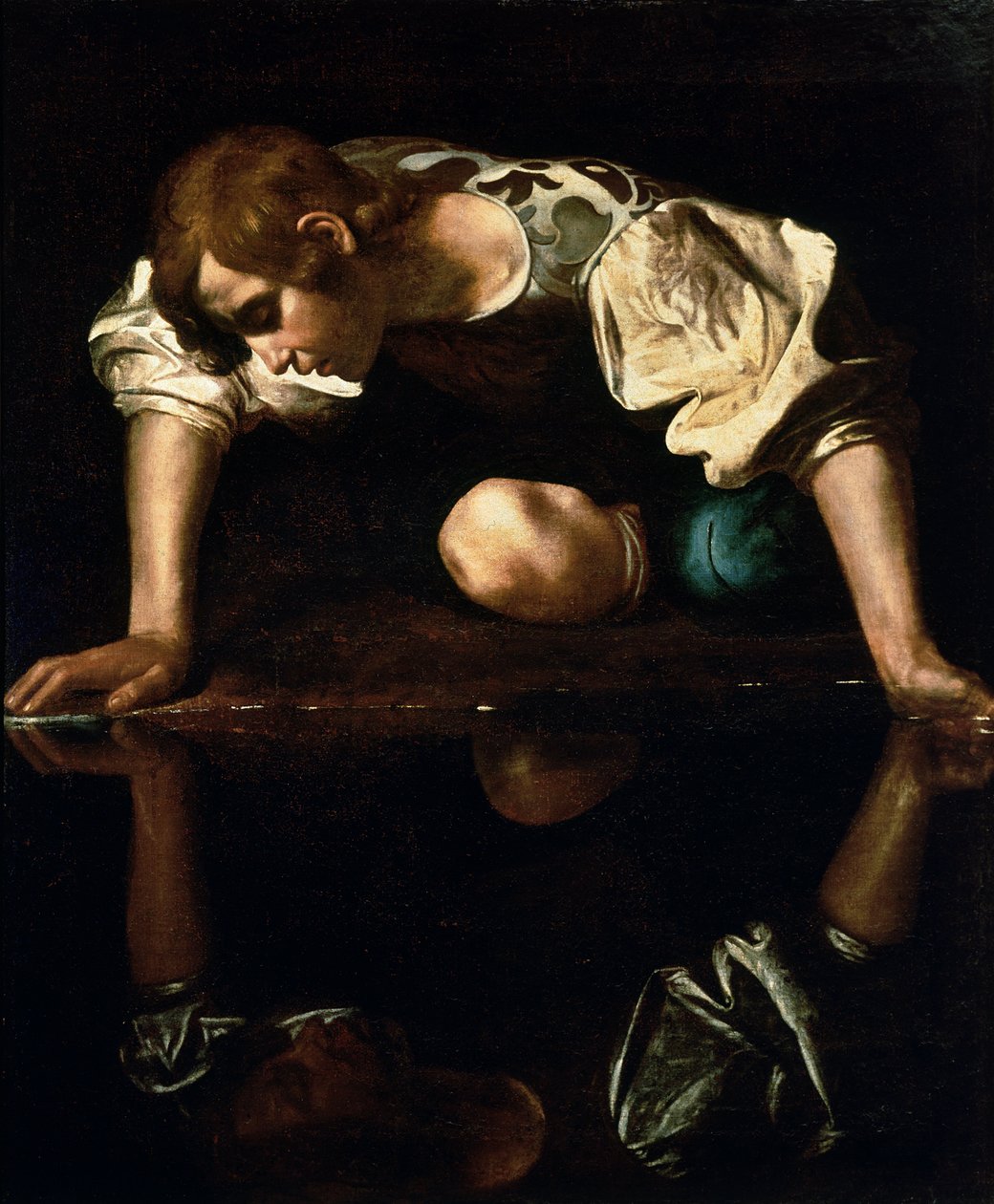 Narciso da Michelangelo Merisi Caravaggio