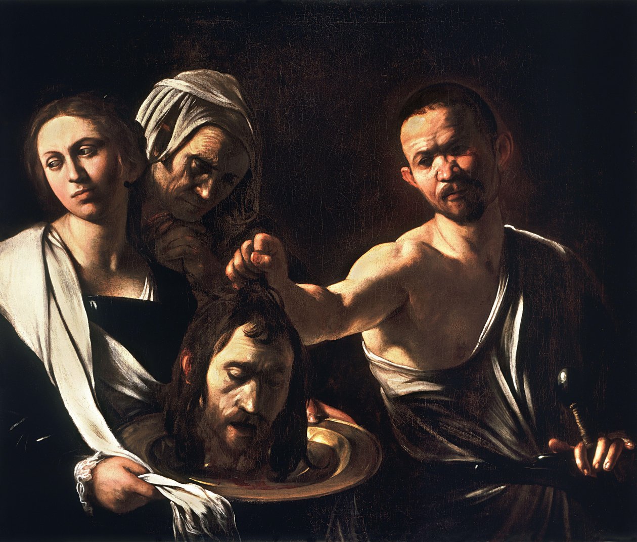 Salomè con la testa di Giovanni Battista da Michelangelo Merisi Caravaggio