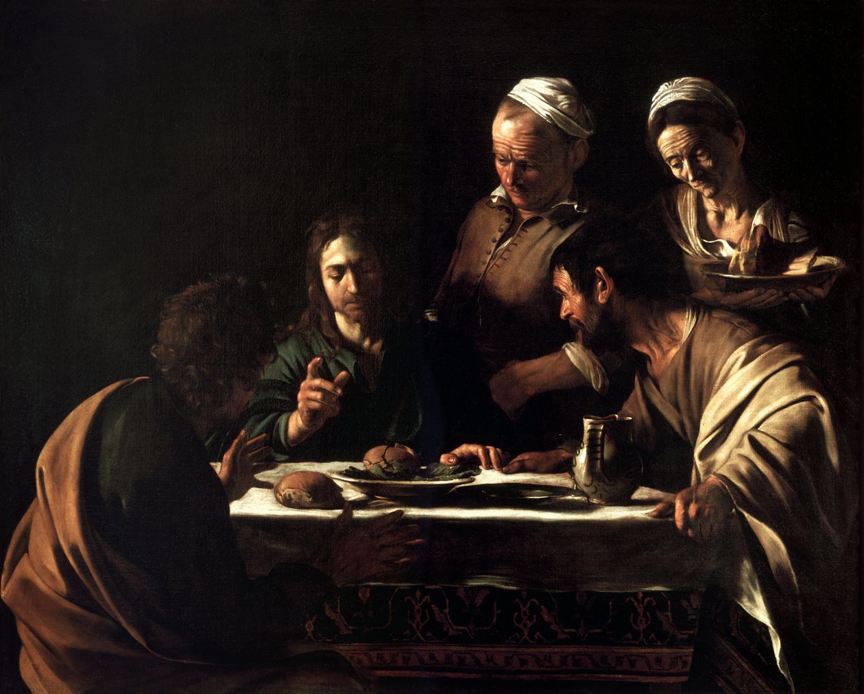 Cena in Emmaus da Michelangelo Merisi Caravaggio