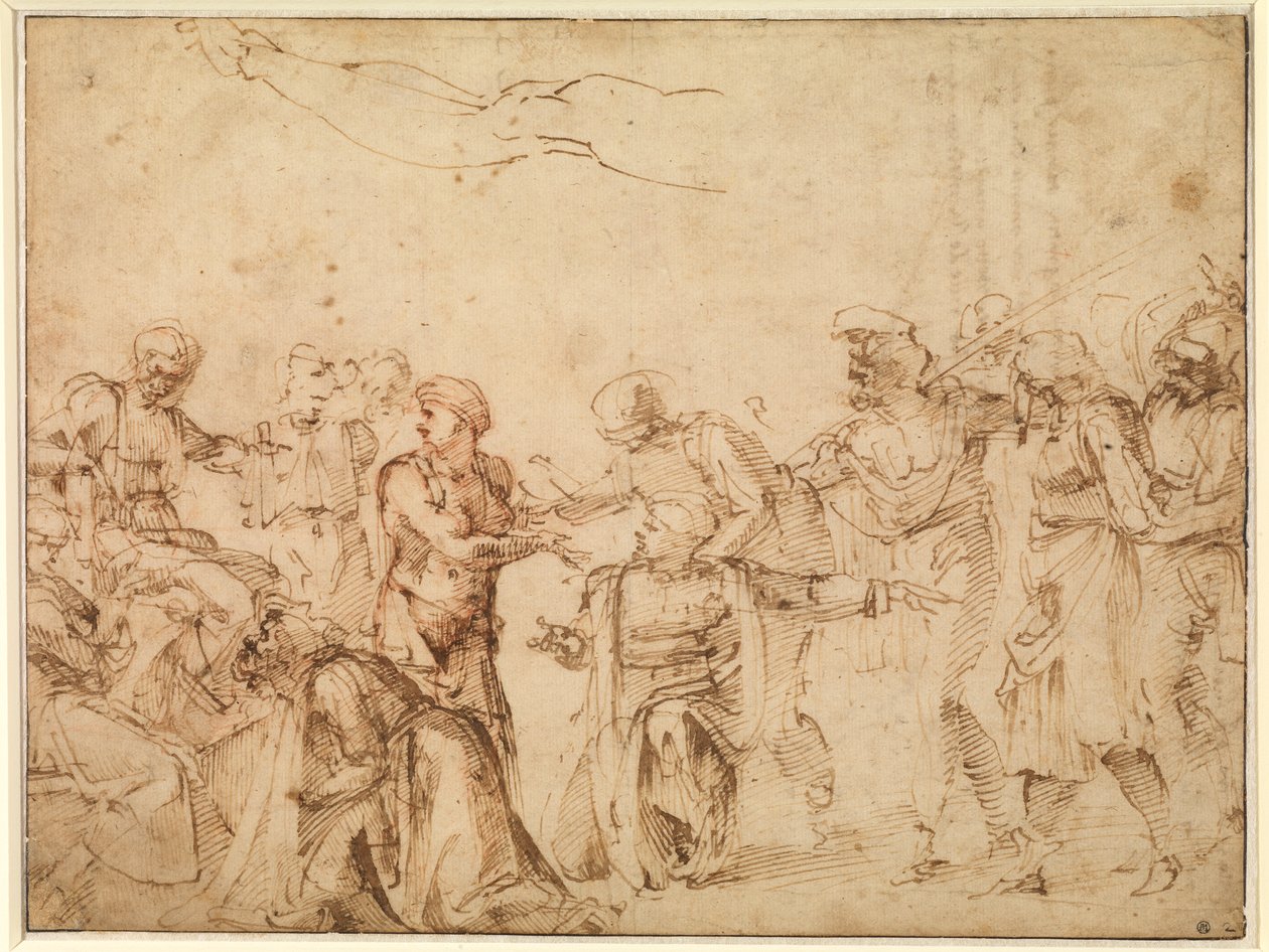 Cristo davanti a Pilato da Michelangelo Buonarroti