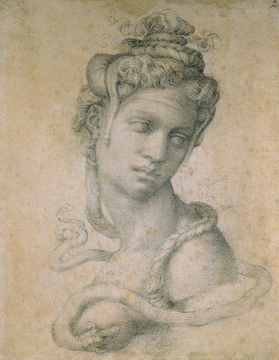 Cleopatra (69-30 a.C.) da Michelangelo Buonarroti