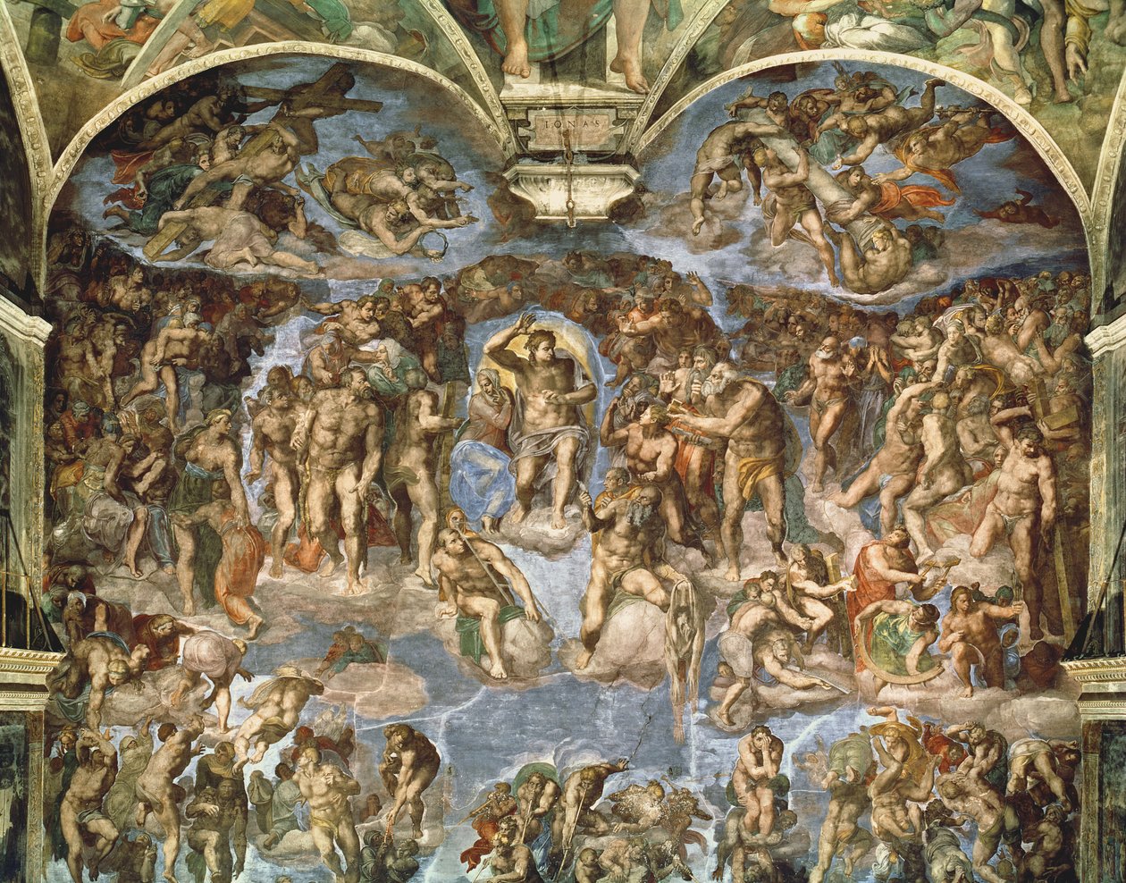 Il Giudizio Universale, dalla Cappella Sistina da Michelangelo Buonarroti