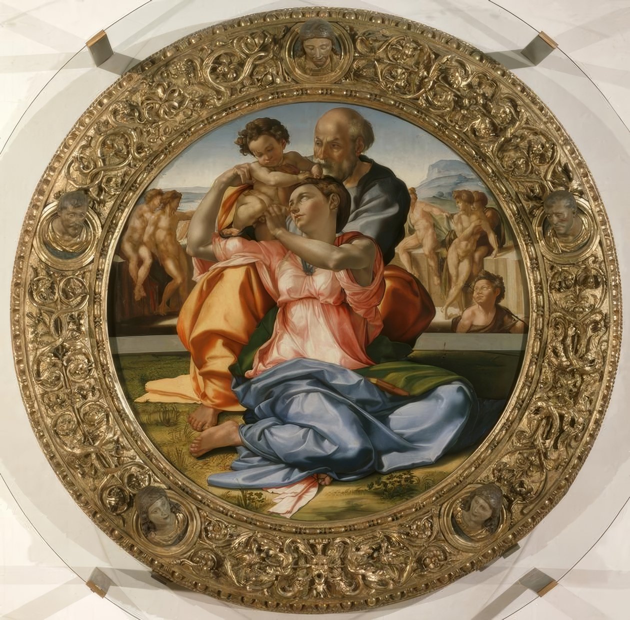 Madonna Doni da Michelangelo Buonarroti