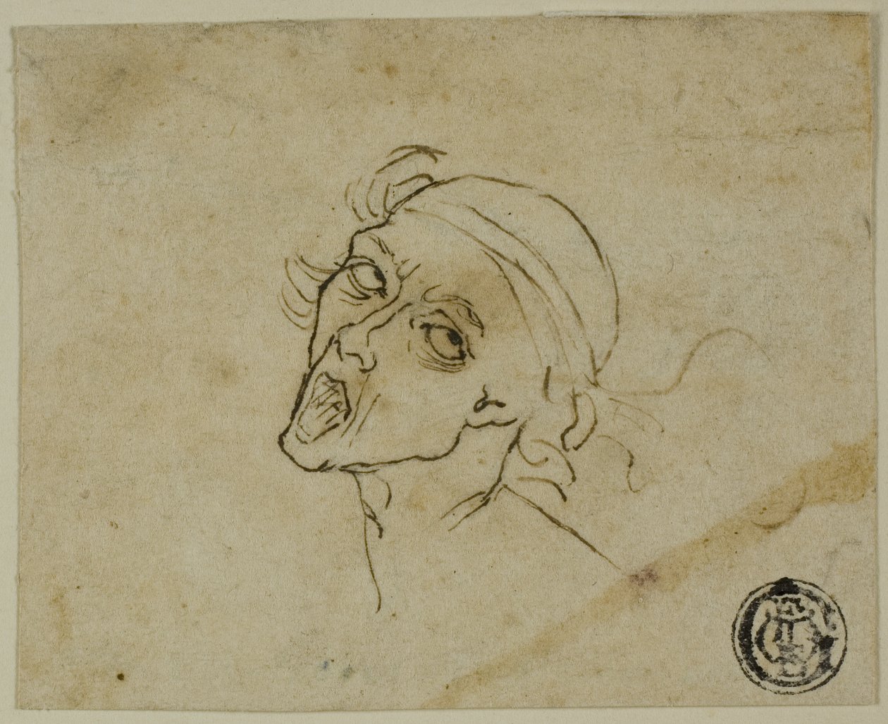 Testa maschile da Michelangelo Buonarroti