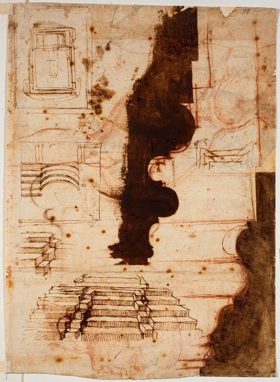 Piani per scale da Michelangelo Buonarroti
