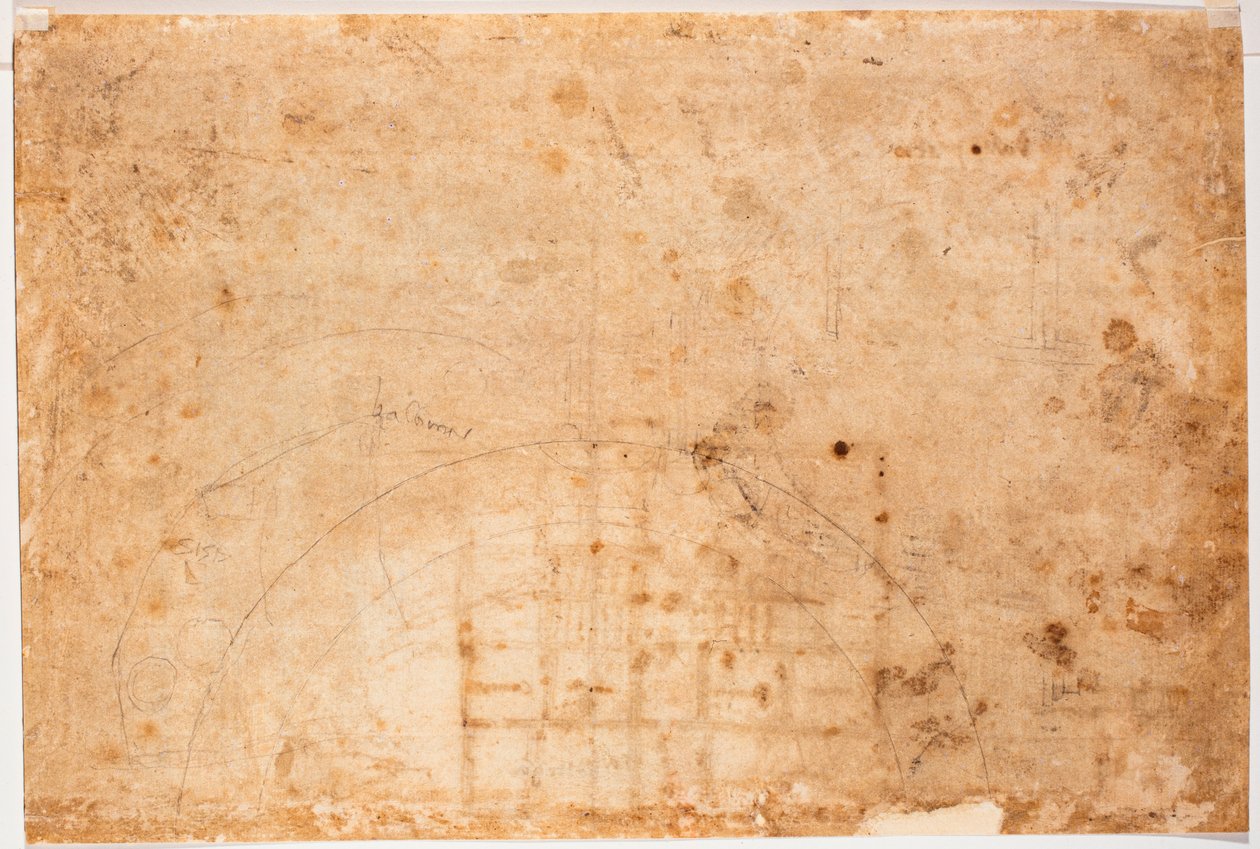 Studi per la cupola di San Pietro da Michelangelo Buonarroti