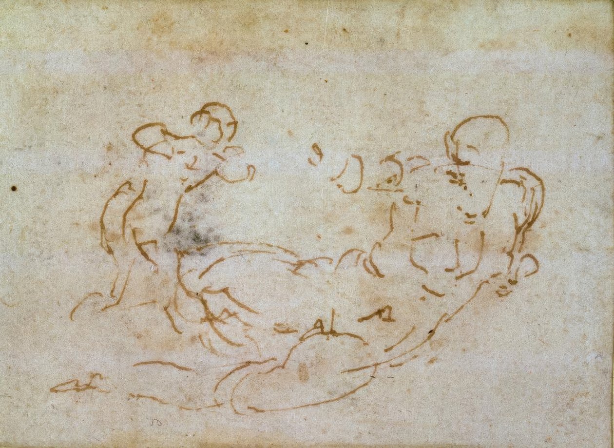 Studio di Venere e Cupido da Michelangelo Buonarroti