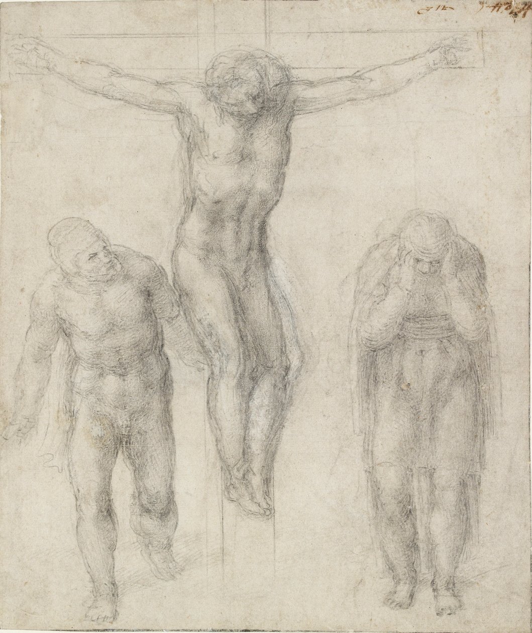 La crocifissione, XVI secolo da Michelangelo Buonarroti