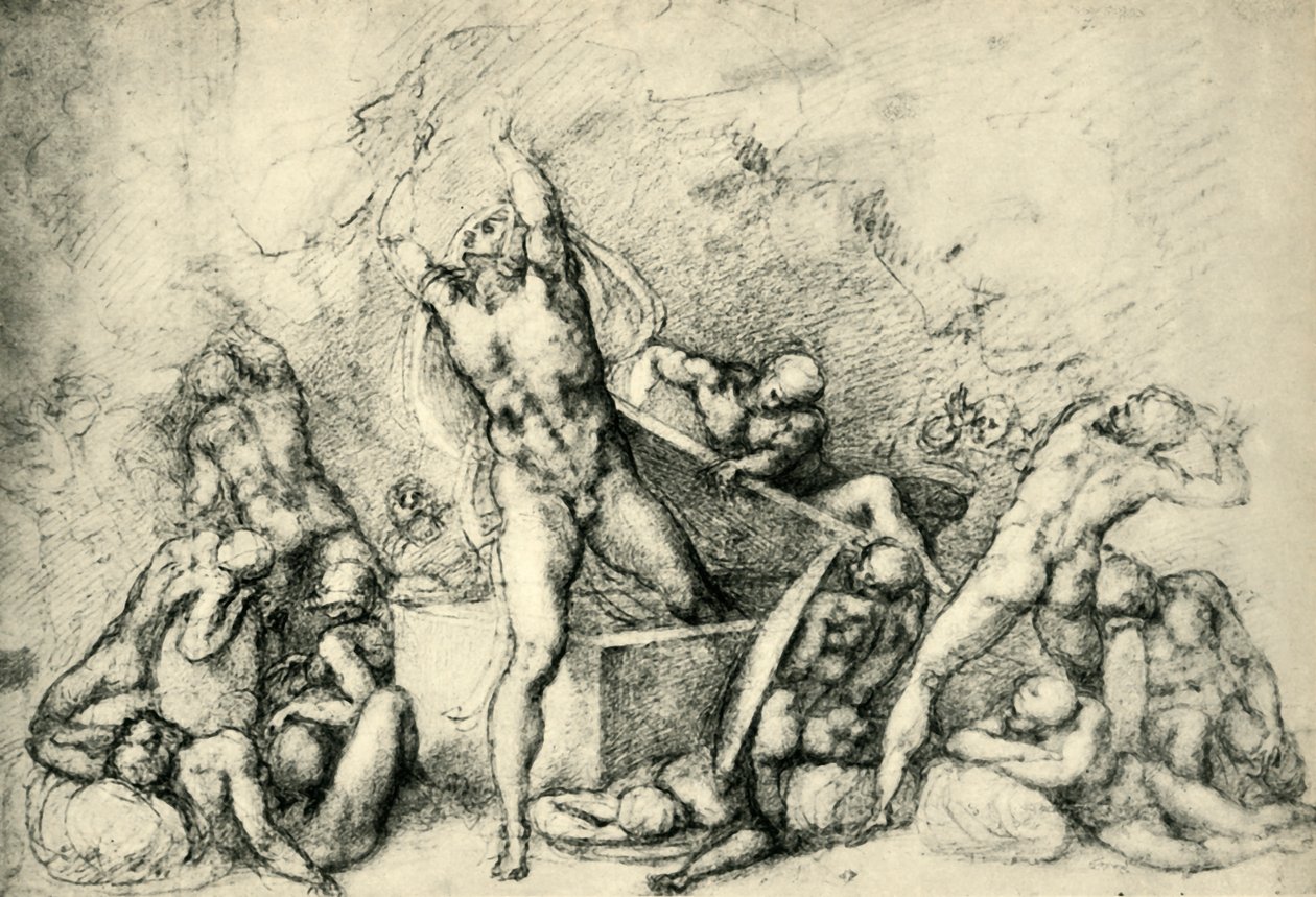 La Resurrezione, c1532, 1943 da Michelangelo Buonarroti