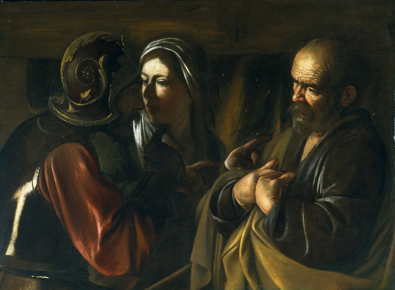 Rinnegamento di San Pietro, 1610 da Michelangelo Merisi Caravaggio