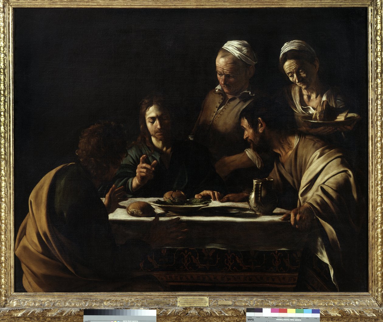 Cena in Emmaus da Michelangelo Merisi da Caravaggio