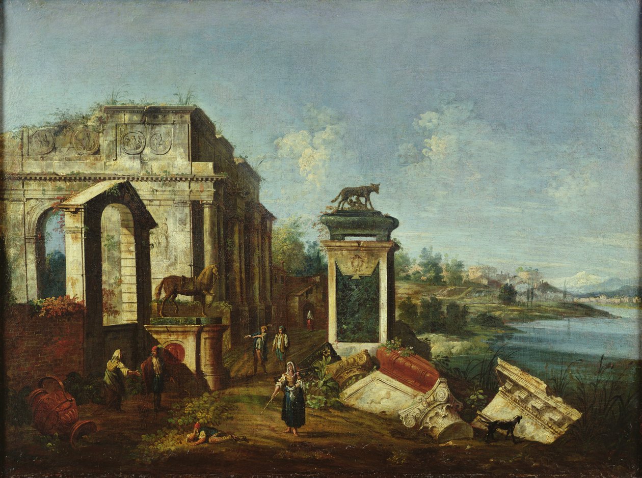 Rovine Romane da Michele Marieschi