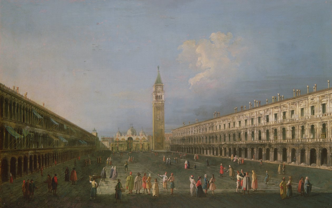 Piazza San Marco, XVIII secolo da Michele Marieschi