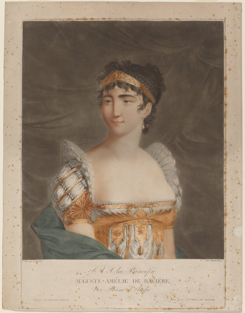 Principessa Auguste Amelie di Baviera da Michele Bisi