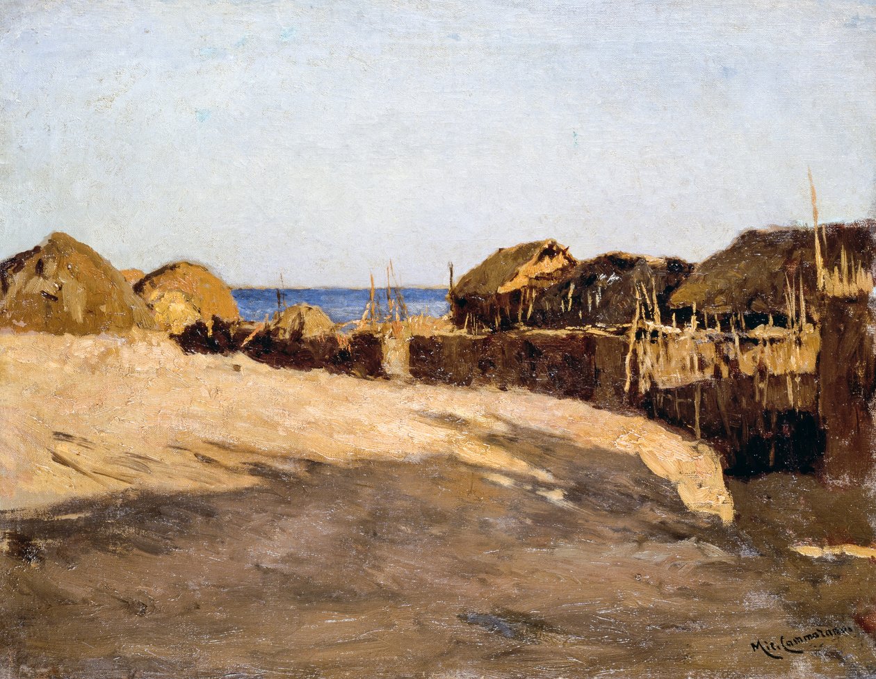 Paesaggio eritreo da Michele Cammarano