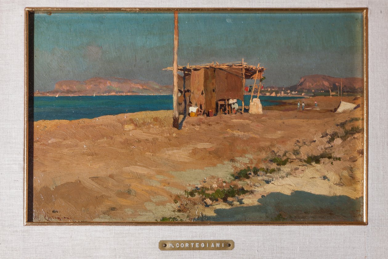 Spiaggia e capanna da Michele Cortegiani