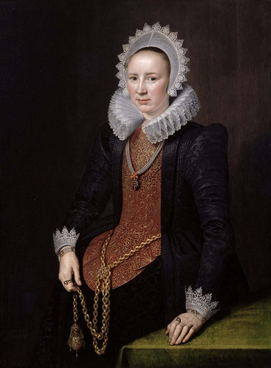 Ritratto di una signora di 29 anni, 1615 da Michiel Jansz van Miereveld