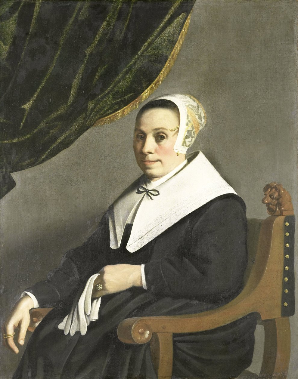Ritratto di una donna da Michiel Nouts