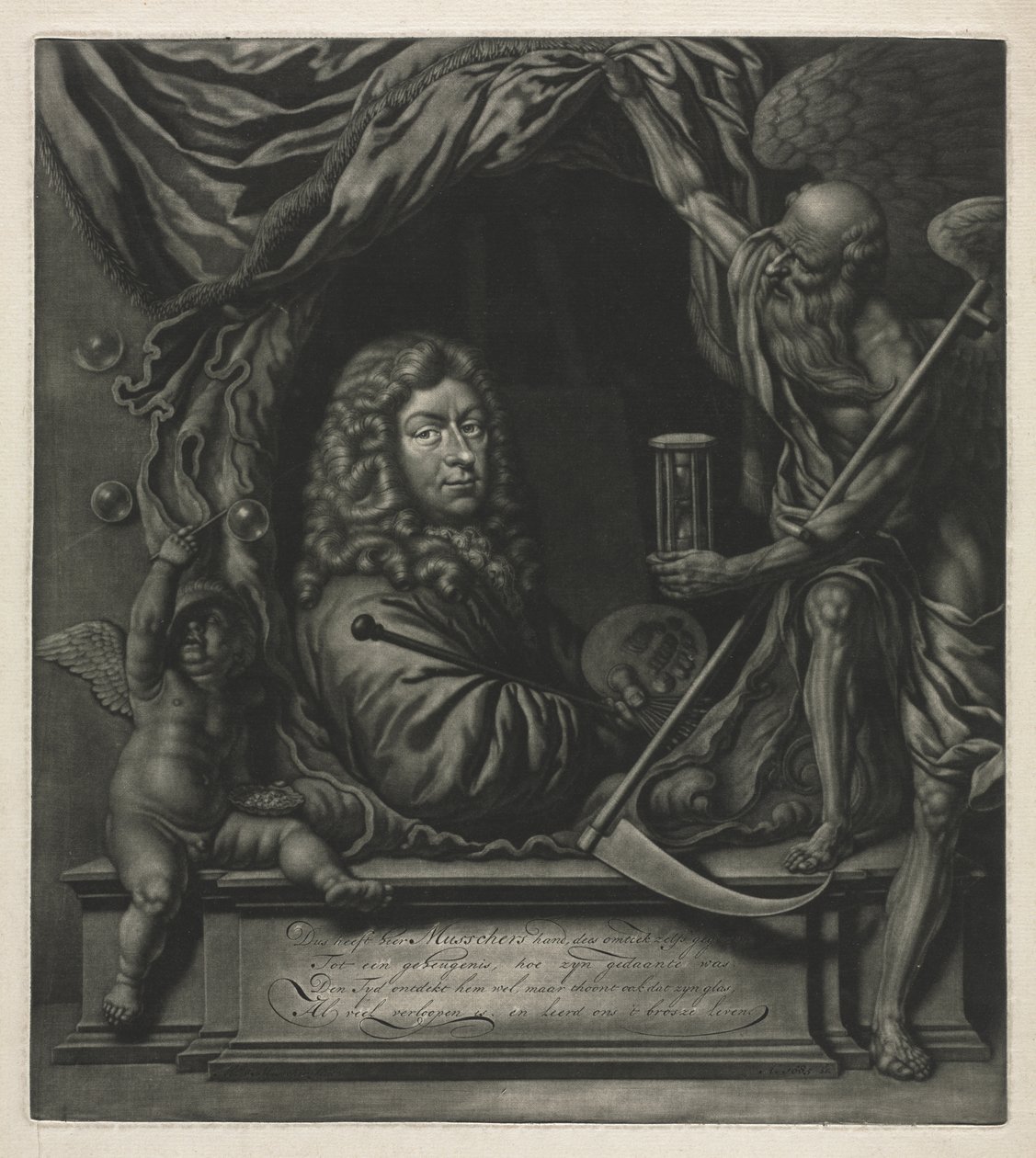 Autoritratto da Michiel van Musscher