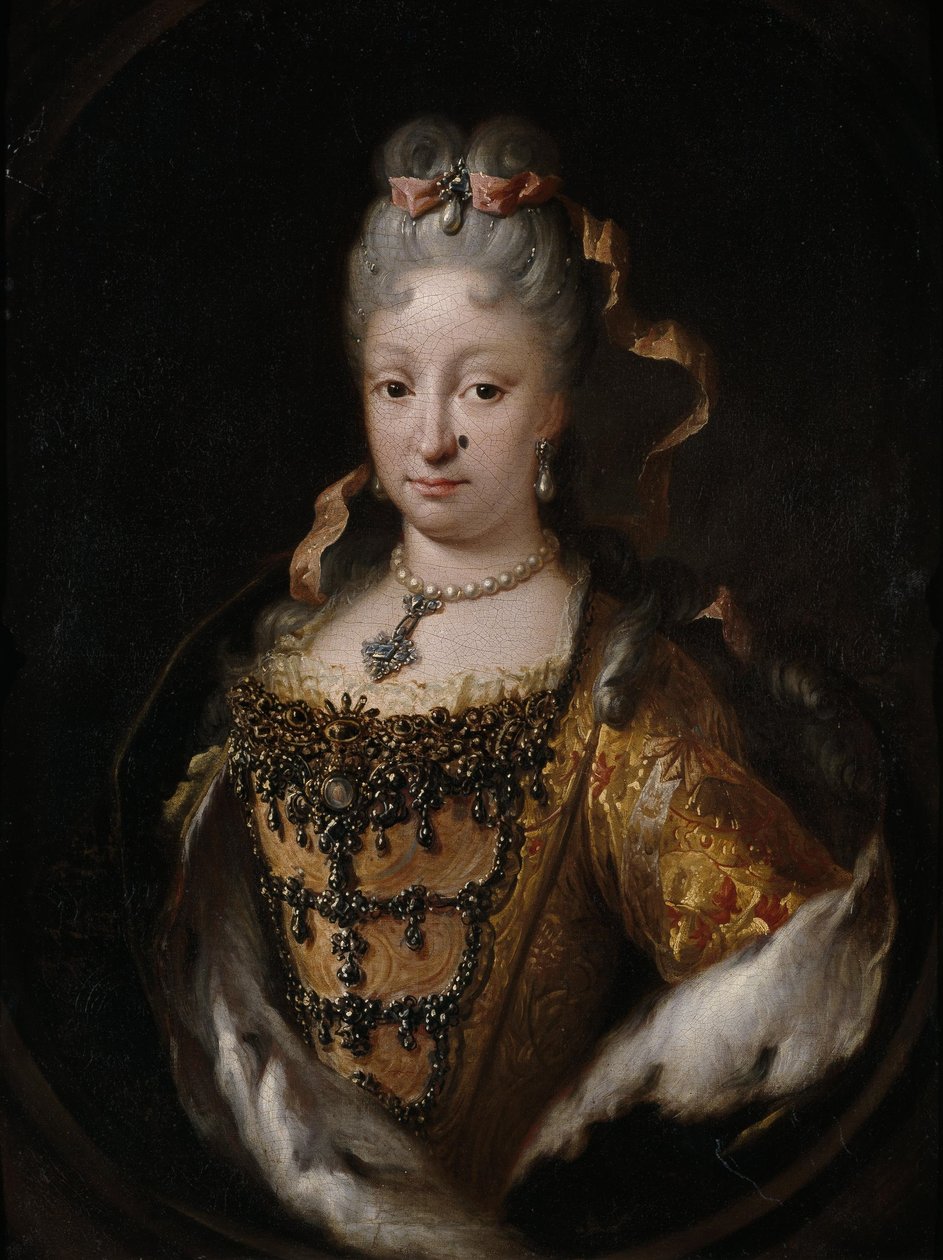 Spanish: Isabel de Farnesio Isabella Farnese da Miguel Jacinto Meléndez