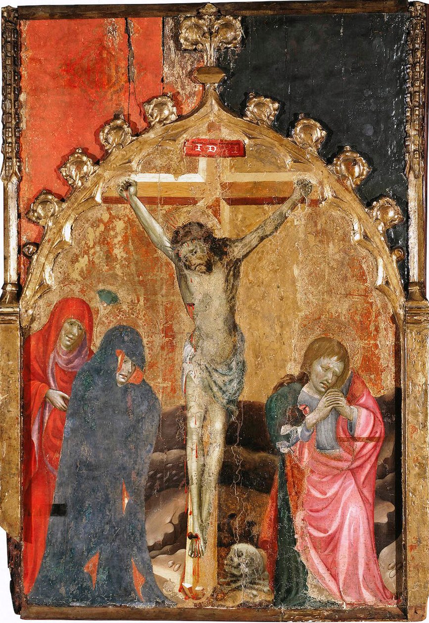 La crocifissione, 1400s da Miguel de Alcanyis
