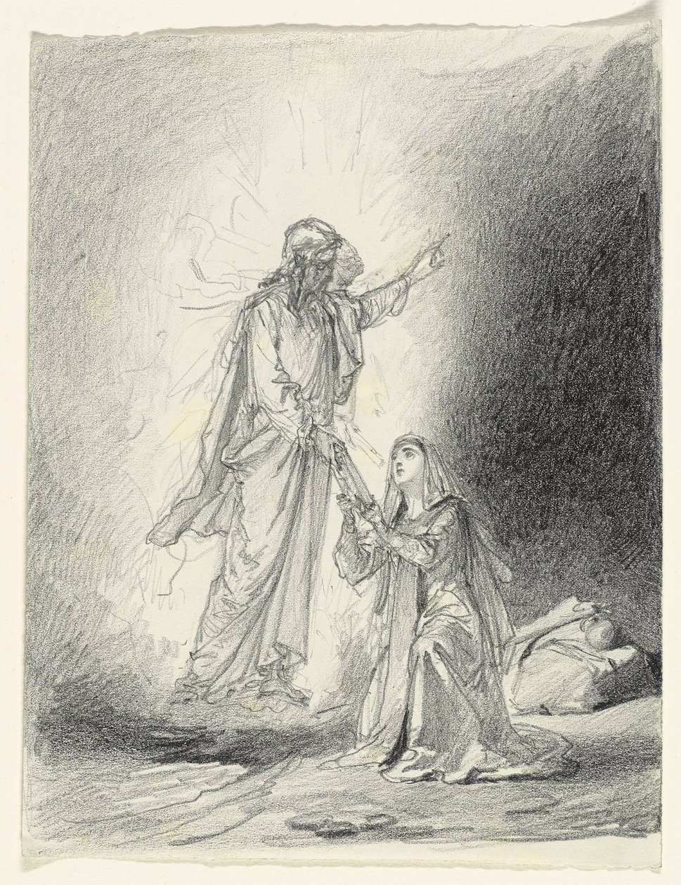 Non toccarmi; Noli me tangere da Mihaly von Zichy