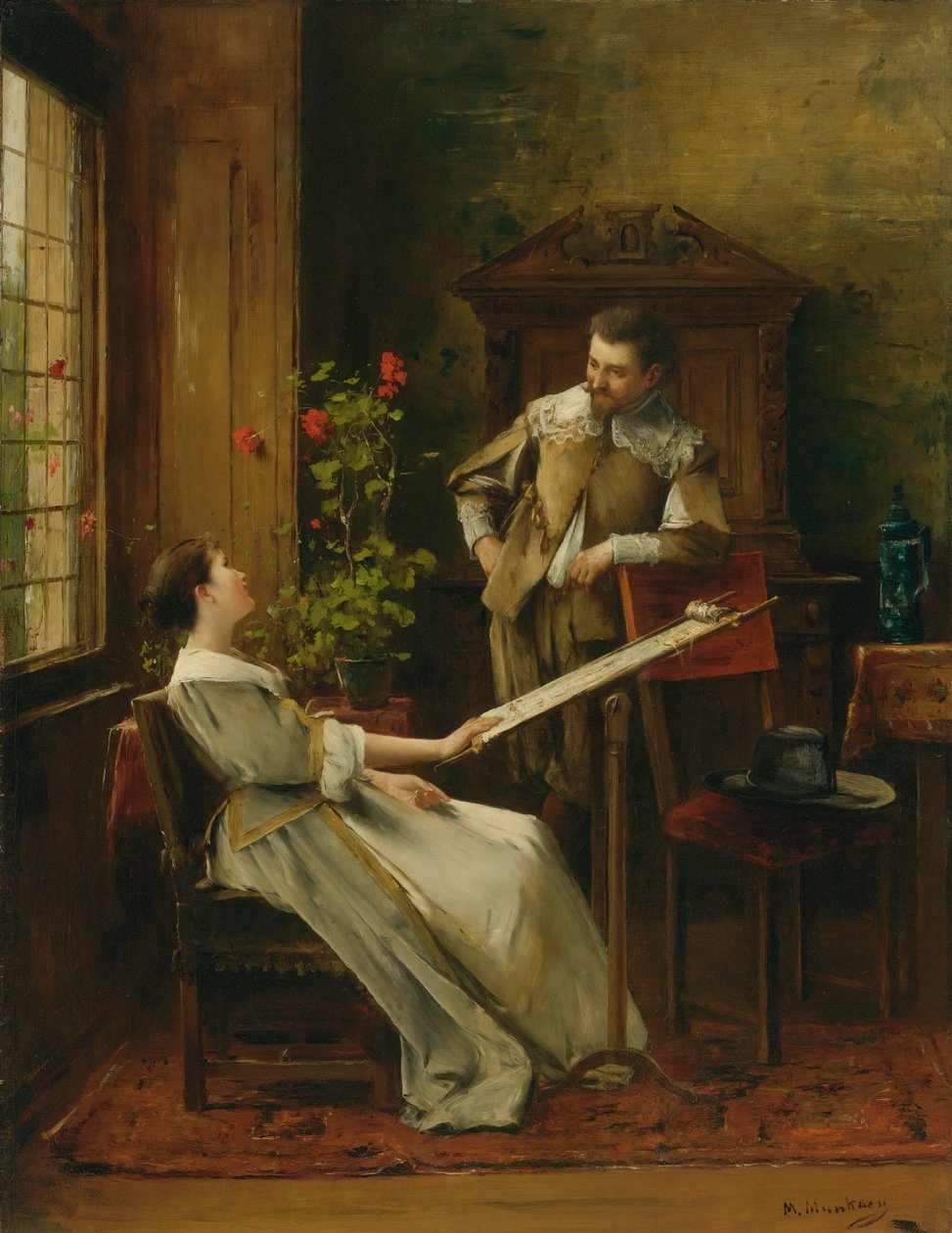 Flirt da Mihály Munkácsy
