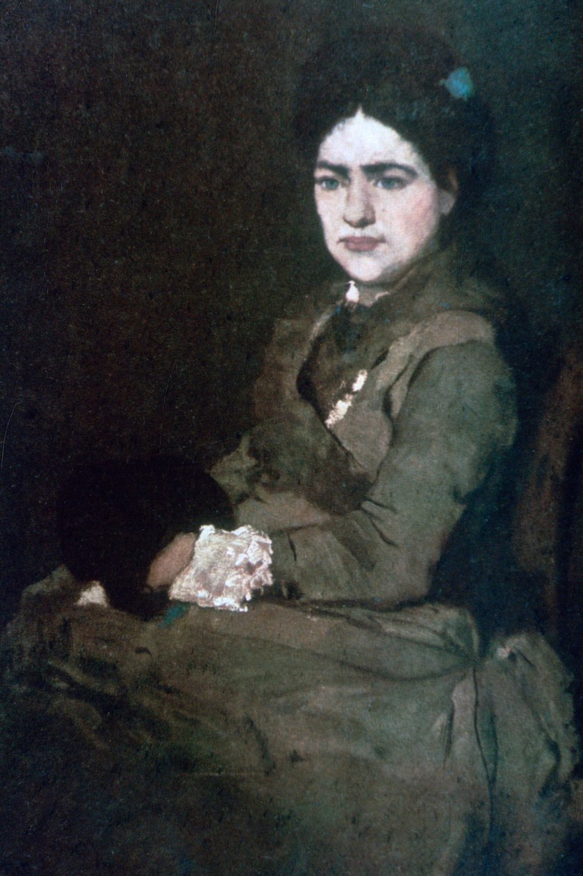 Signora Munkacsy, c1864-1900 da Mihály Munkácsy