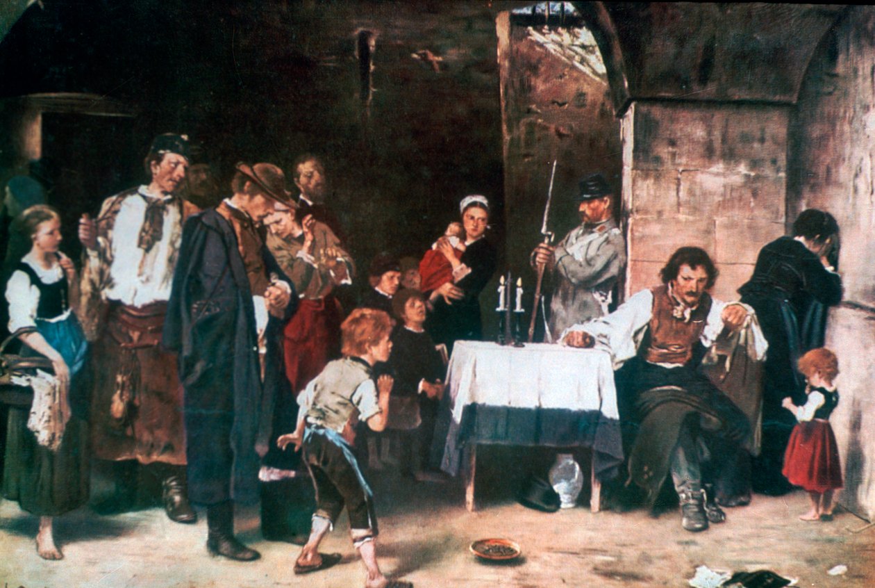 La cella dei condannati da Mihály Munkácsy