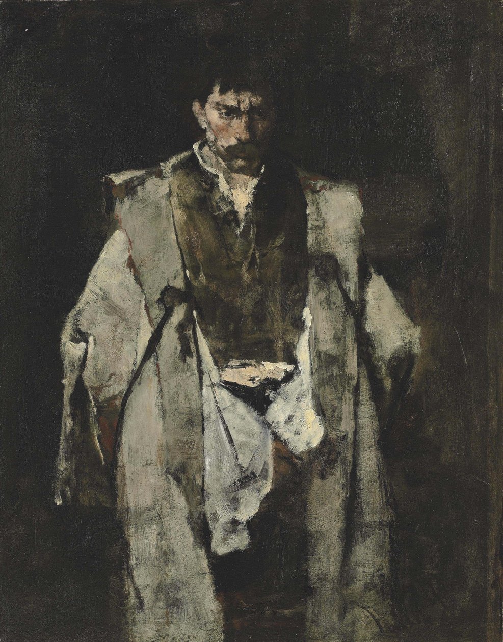 Un vagabondo notturno da Mihály Munkácsy