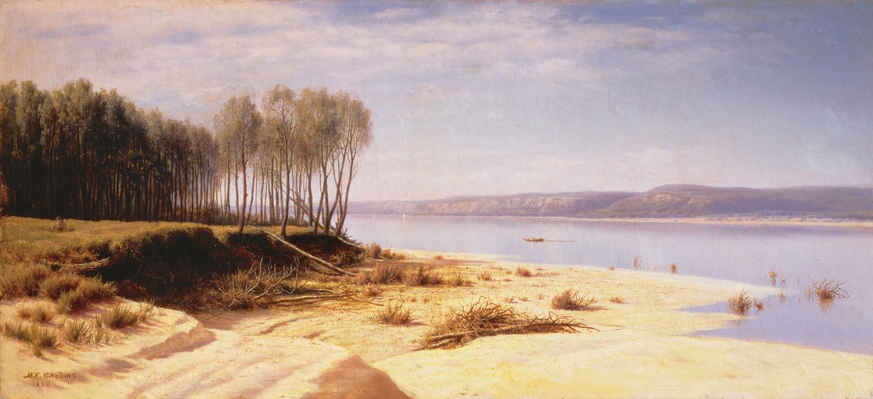 Sulla Volga, 1880 da Mikhail Konstantinovich Klodt
