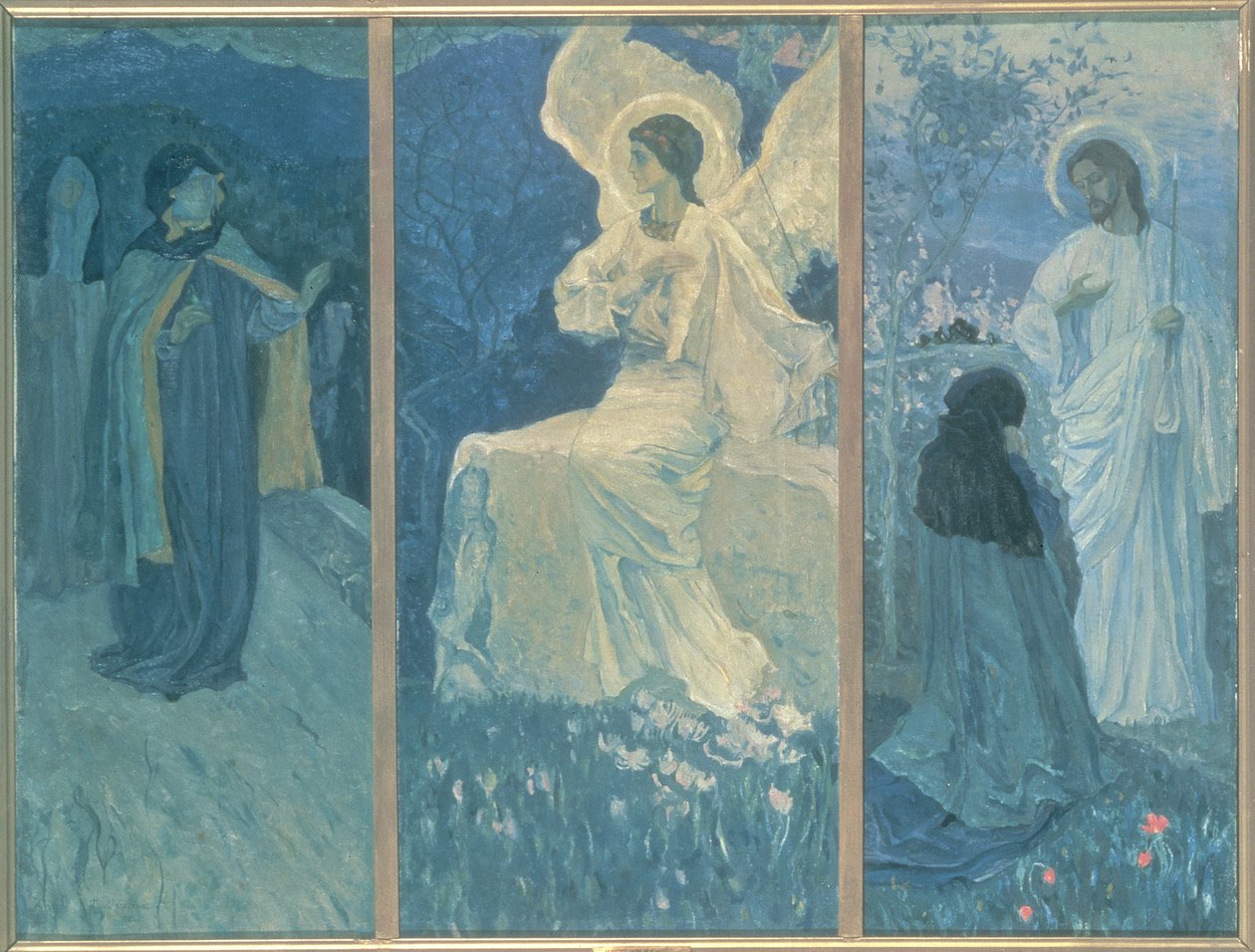 Il trittico della Resurrezione, 1922 da Mikhail Vasilievich Nesterov