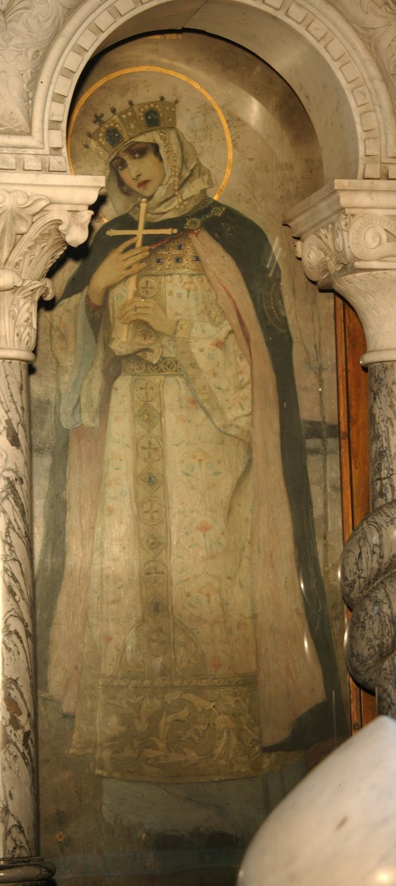 Santa Olga, Principessa di Kiev da Mikhail Vasilievich Nesterov